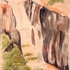 1996 Igacer-Wasserfall 32x24cm t