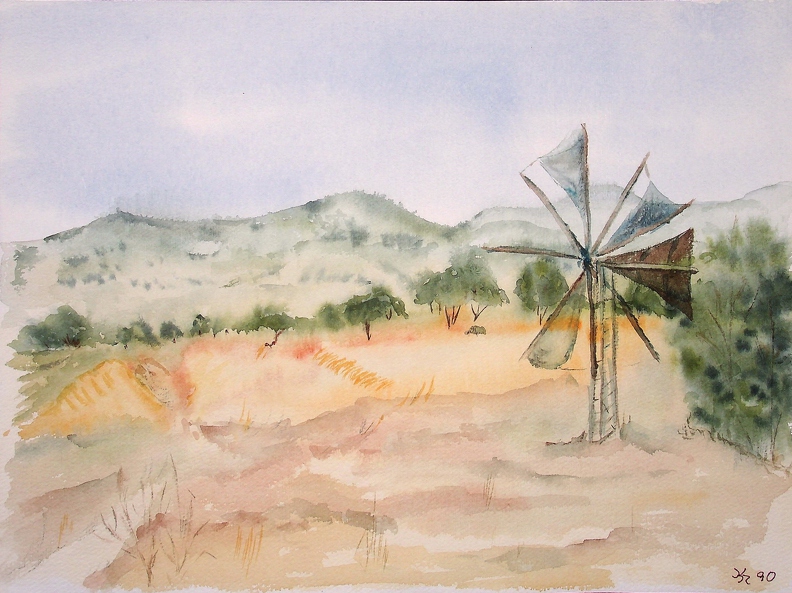 1990-10-30_Lassithi-Hochebene auf Kreta, gemalt in Wendlingen_32x24cm_t.jpg