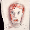 2008-11-12 Portrait eines Unbekannten mit roten Haaren 21,5 x 20cm a
